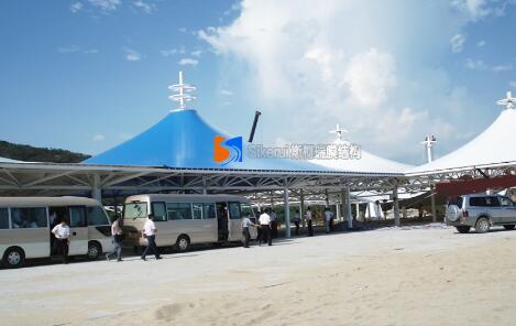 膜結構停車棚的特點有哪些