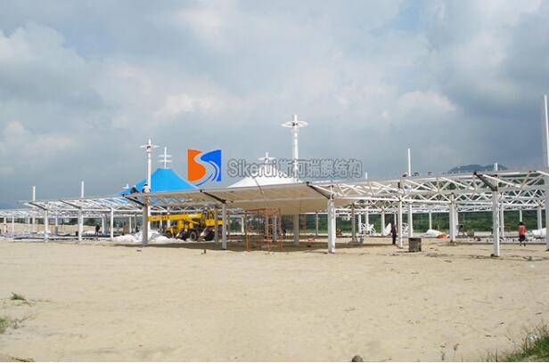 膜結(jié)構(gòu)遮陽(yáng)棚普及率高的原因是什么？