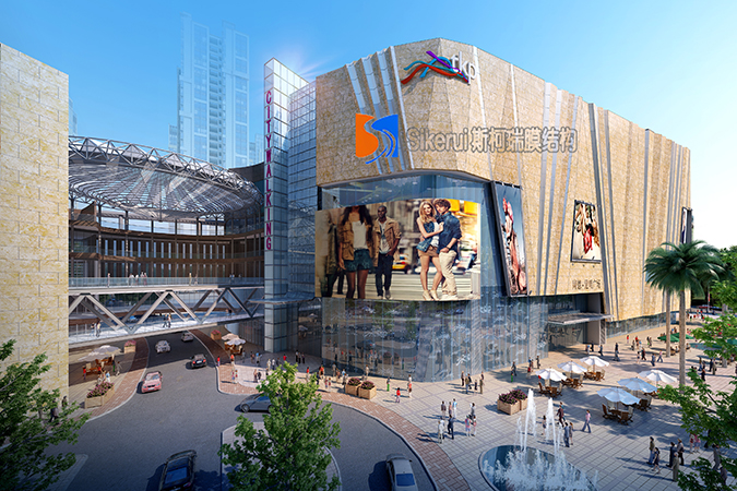 昆明同德廣場商業(yè)膜結(jié)構(gòu)