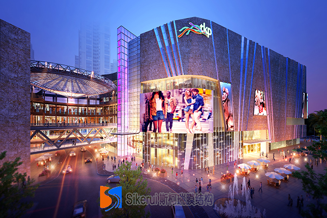 昆明同德廣場商業(yè)膜結(jié)構(gòu)