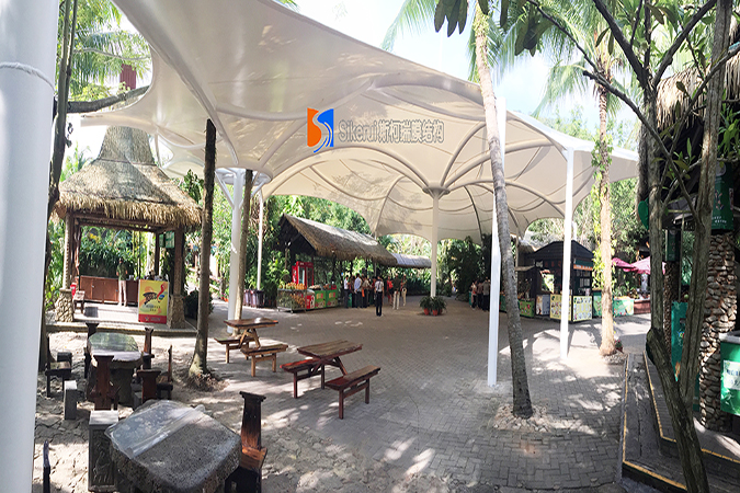 海南呀諾達(dá)景區(qū)膜結(jié)構(gòu)項(xiàng)目