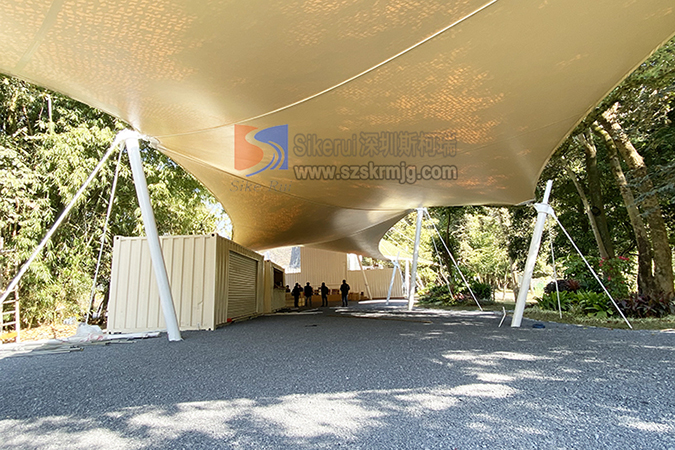 英德熱氣球營地景觀張拉膜(1)