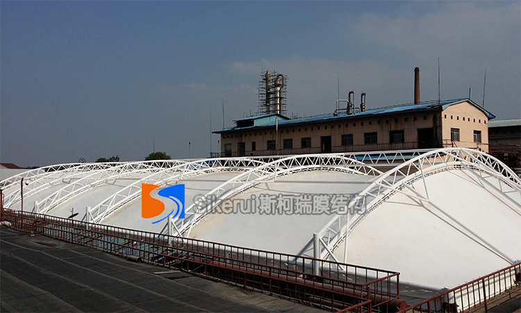 山東某污水池加蓋封閉膜結構項目(1)