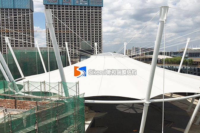 湖南崇盛集團(tuán)商業(yè)中心膜結(jié)構(gòu)(1)